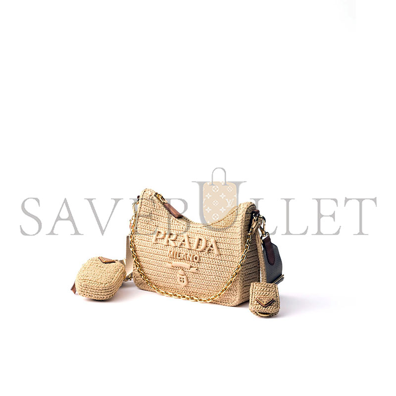 PRADA RE-EDITION 2005 CROCHET BAG 1BH204 (22*18*6cm) PRADA RE-EDITION 2005 CROCHET BAG 1BH204 (22*18*6cm)